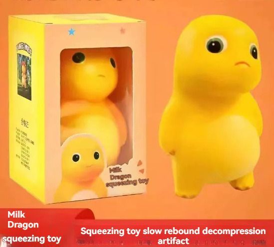 Milk Dragon Squeeze Toy