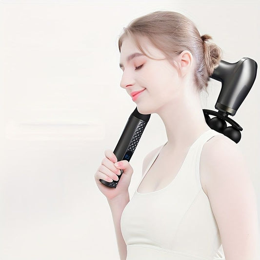 Portable Handheld Body Massager - Black
