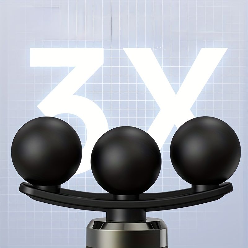 Portable Handheld Body Massager - Black