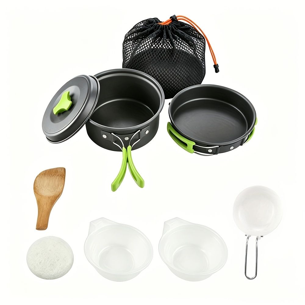 Camping Cookware Set - Black