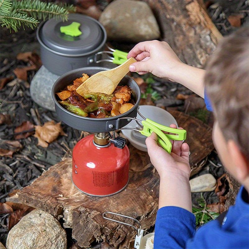Camping Cookware Set - Black
