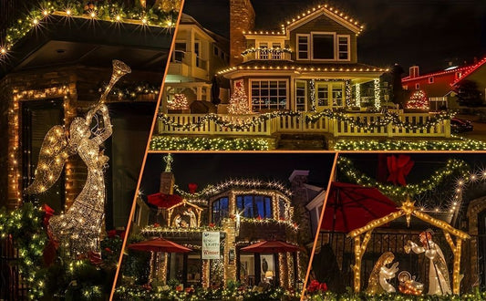 Solar Outdoor String Lights - Warm White