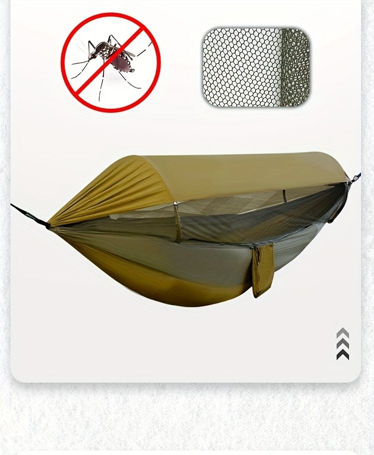 Double Camping Hammock with Mosquito Net