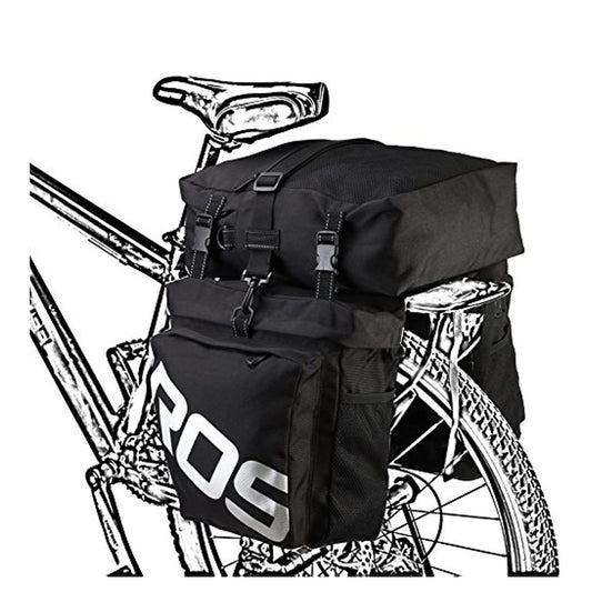 Bicycle Rear Rack Bag Set
