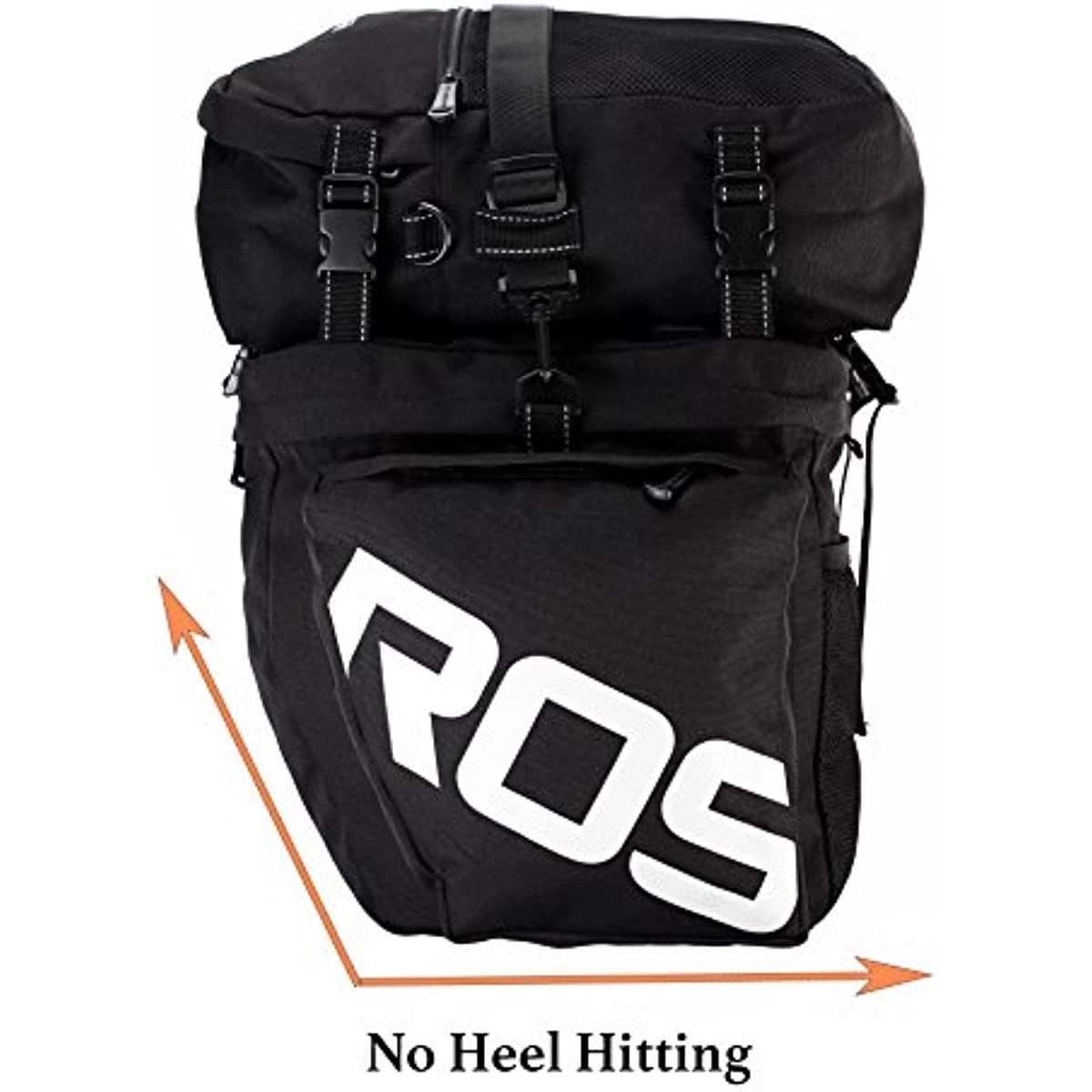 Bicycle Rear Rack Bag Set