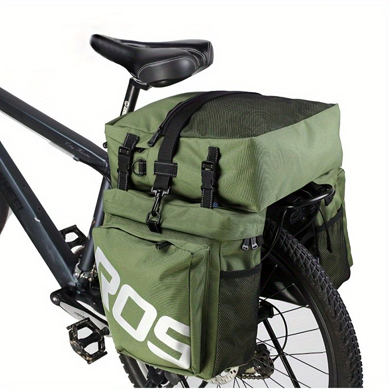 Bicycle Rear Rack Bag Set