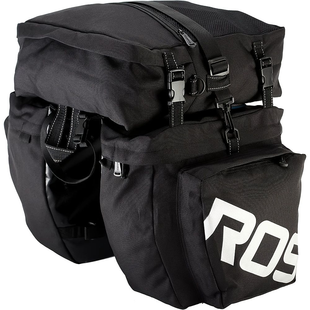 Bicycle Rear Rack Bag Set
