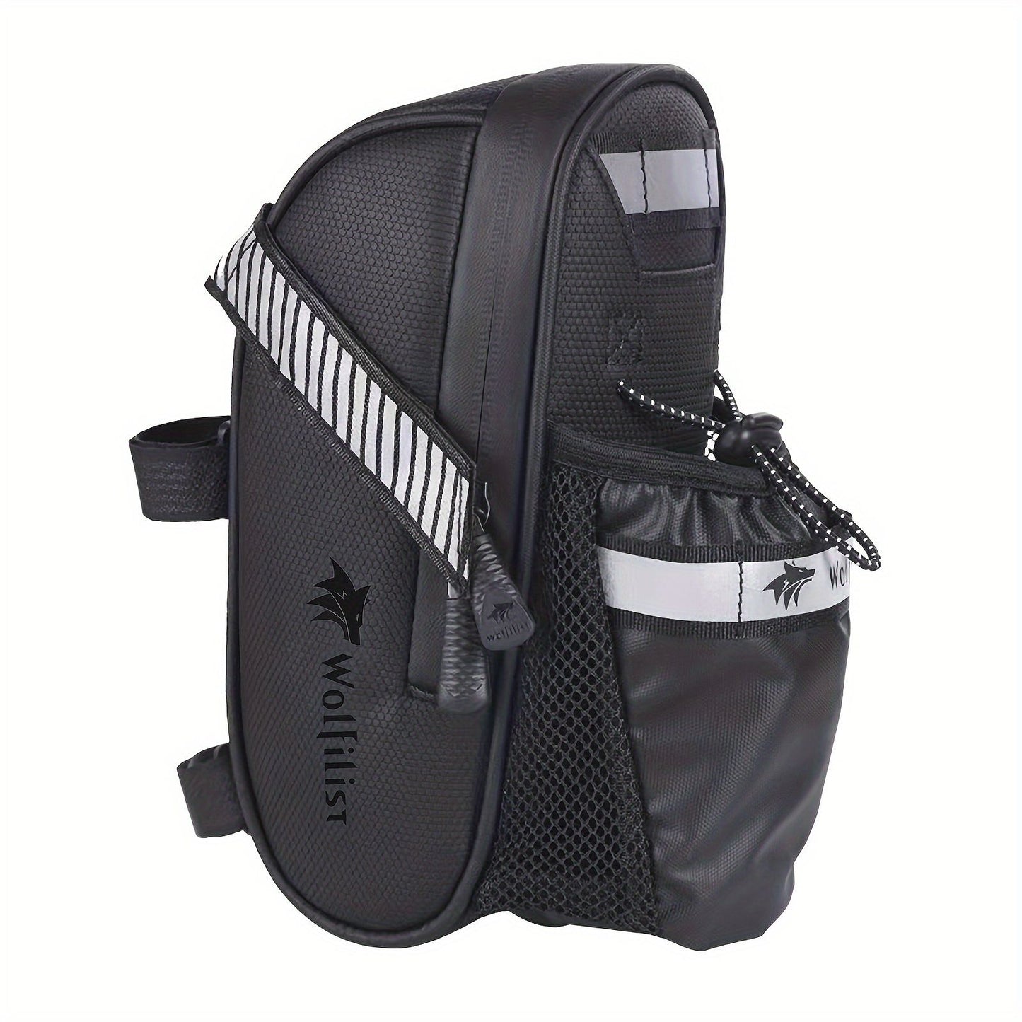 Bicycle Tail Bag with Bottle Pocket