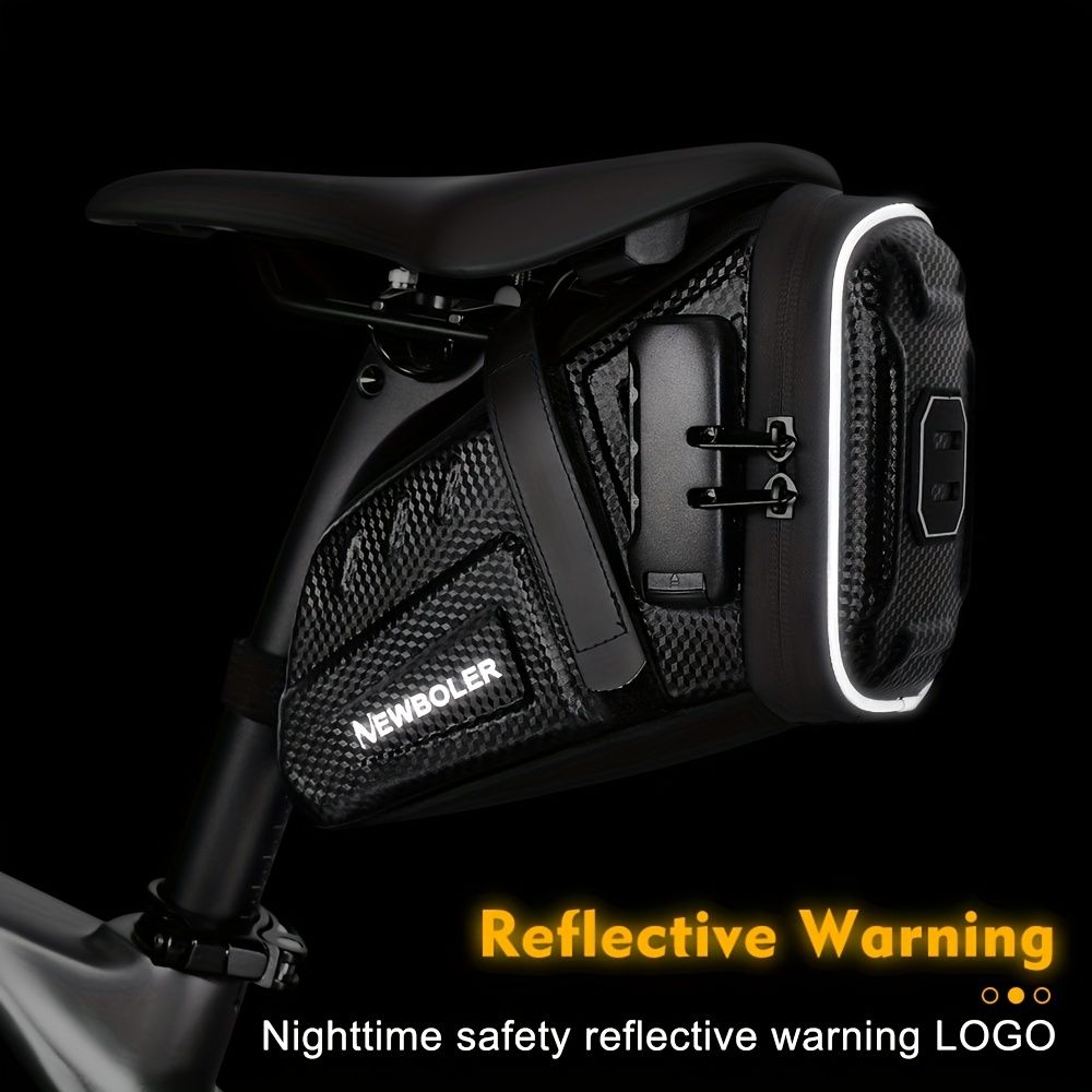 Bicycle Saddle Bag - Black