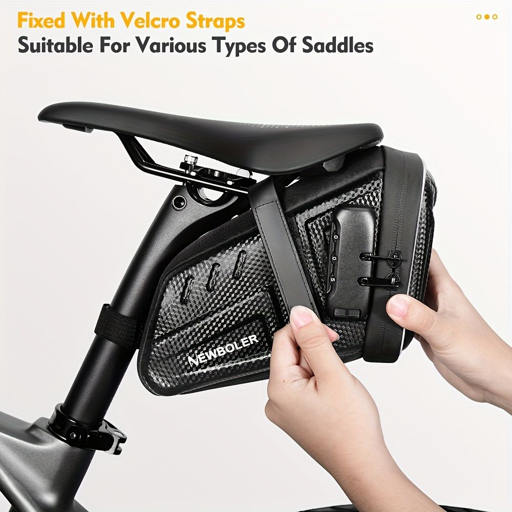 Bicycle Saddle Bag - Black