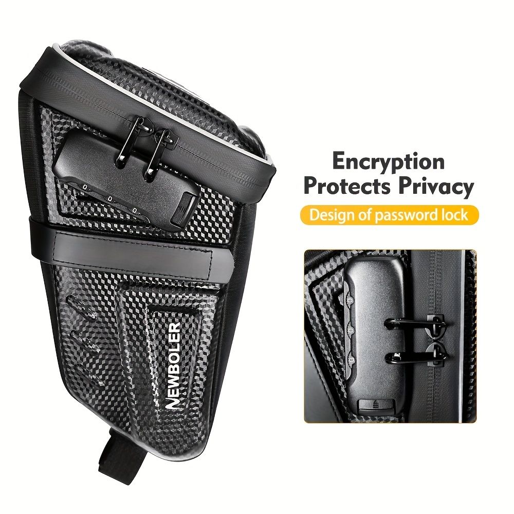 Bicycle Saddle Bag - Black