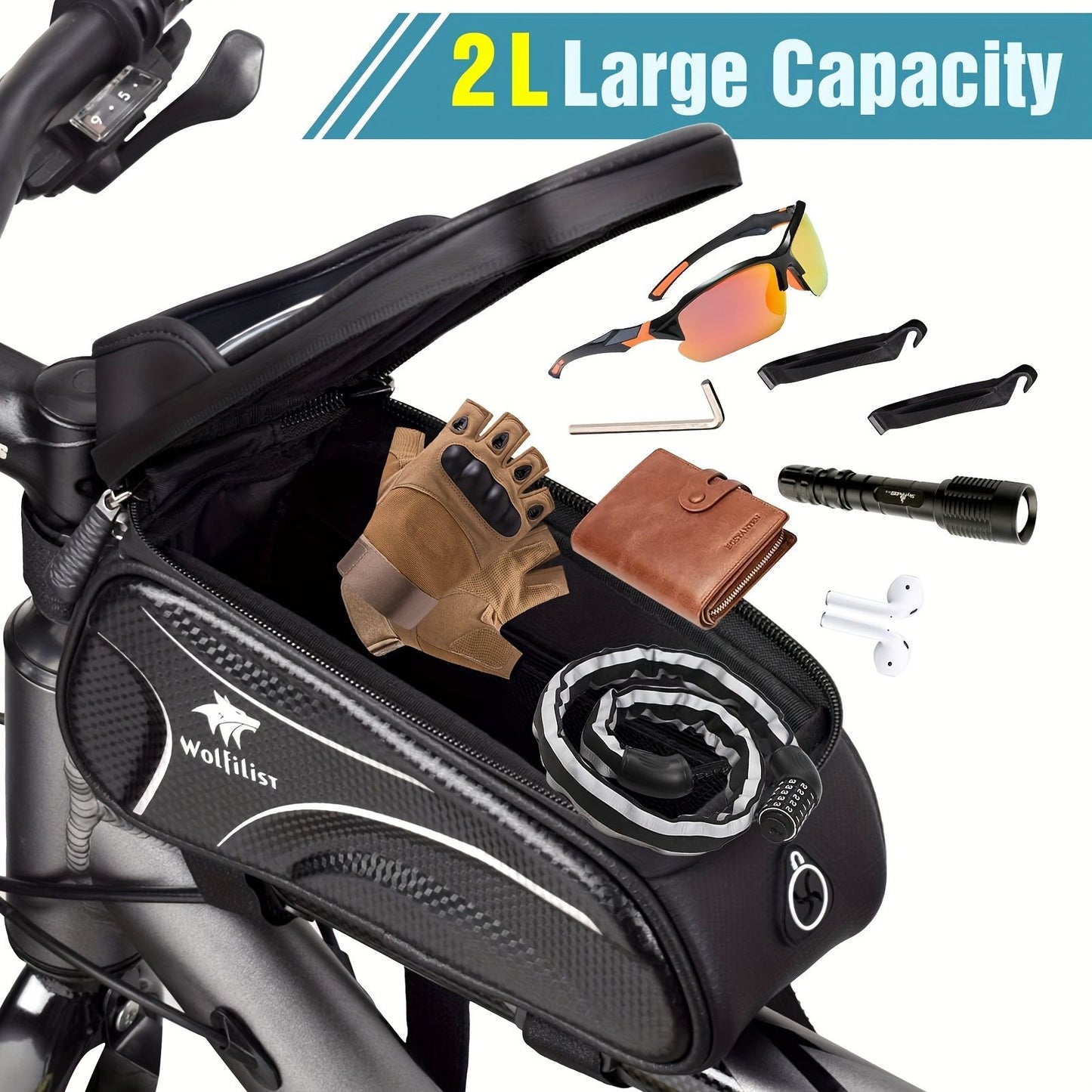 Bicycle Phone Bag for 7-inch Devices