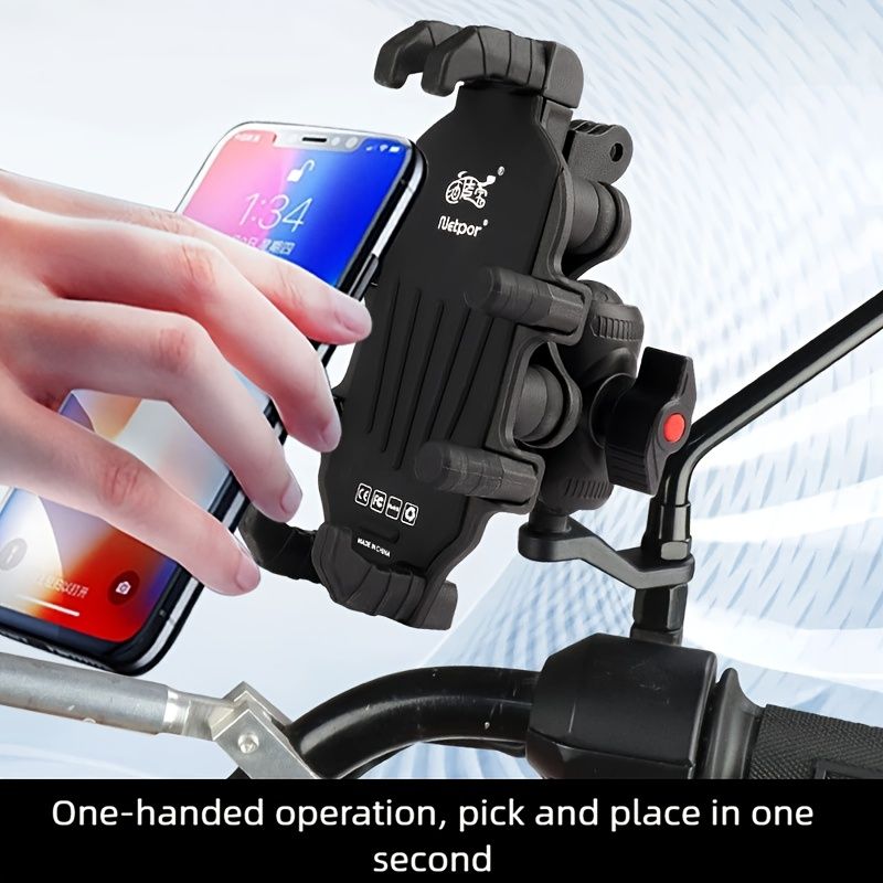 Motorcycle Phone Mount - Anti-Shake