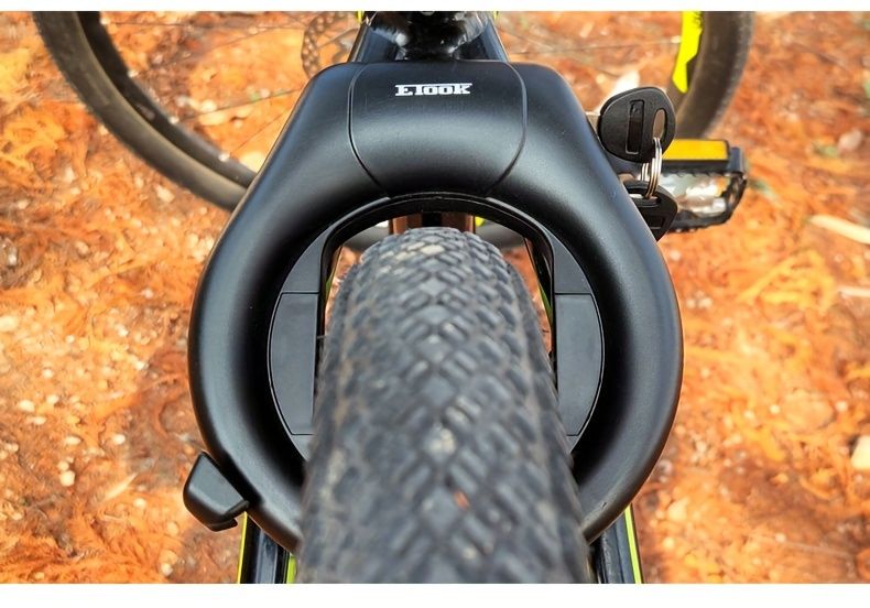 Bicycle Lock with Two-Way Mount