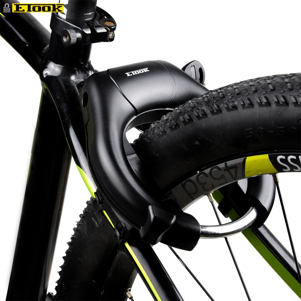 Bicycle Lock with Two-Way Mount