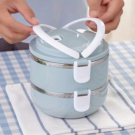 2-Layer Stainless Steel Insulated Lunch Box