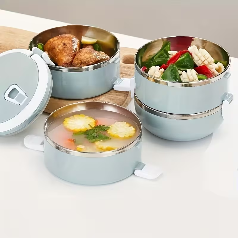 2-Layer Stainless Steel Insulated Lunch Box