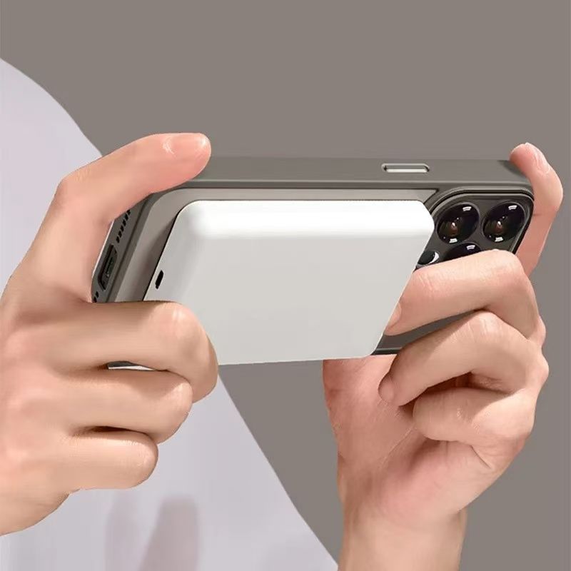 iPhone 17 Air - High-end Magnetic Silicone Protective Case | Matte Semi-transparent Design | Anti-drop and Anti-scuff | Strong Magnetic Adhesion | Lightweight and Comfortable Feel