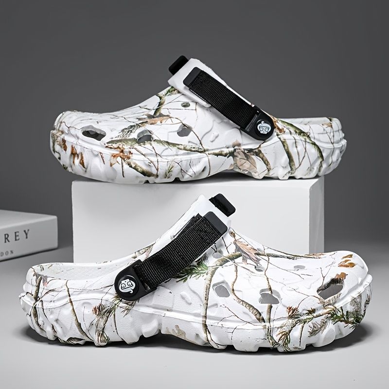 Men's EVA Summer Mules - Black 47