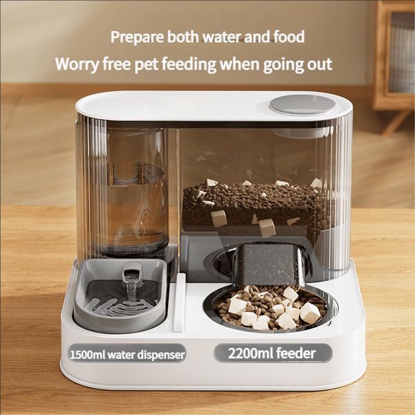 Automatic Cat Feeder & Water Dispenser