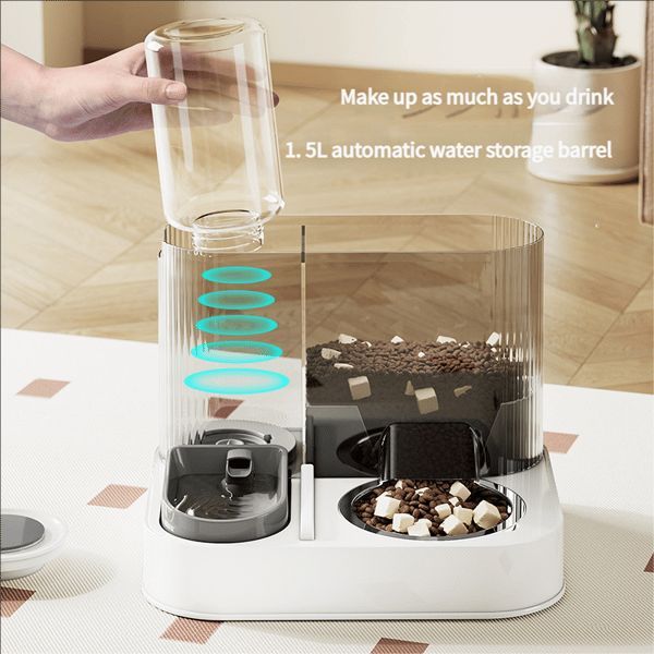 Automatic Cat Feeder & Water Dispenser