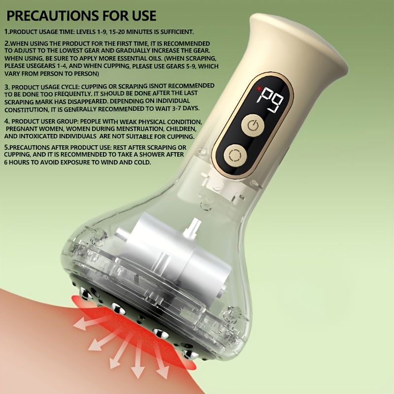Heated Cupping & Gua Sha Massager
