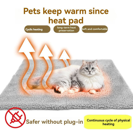 Self-Heating Pet Fleece Mat 60x90cm