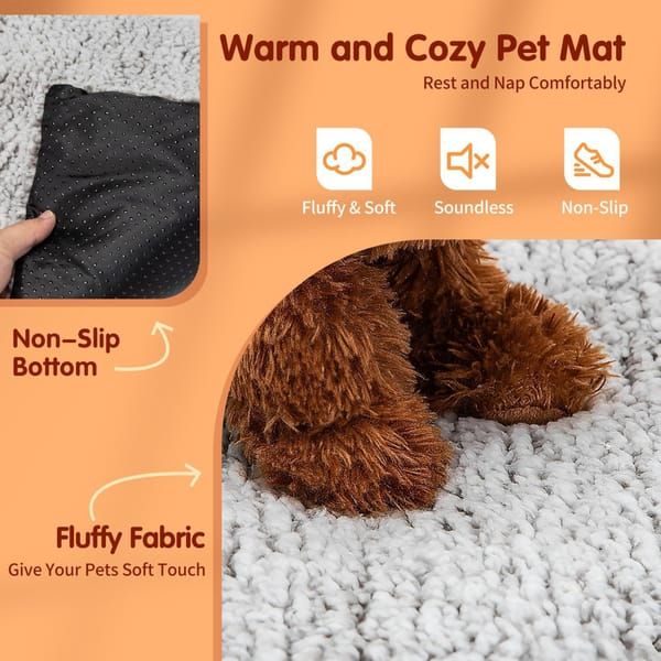 Self-Heating Pet Fleece Mat 60x90cm