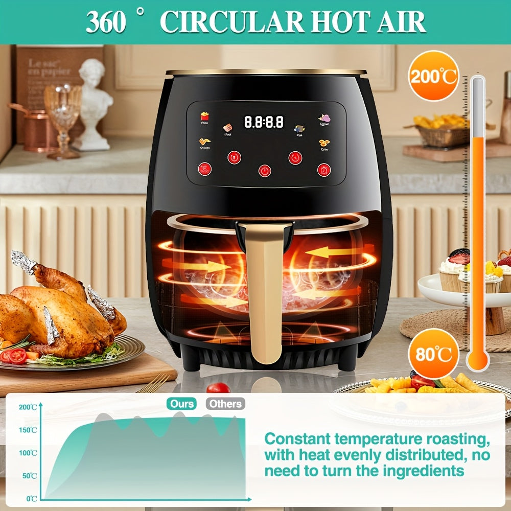"5L Intelligent Touch · Healthy Fresh Cooking Air Fryer