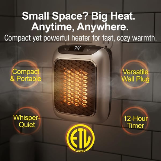 1200W Portable PTC Ceramic Space Heater