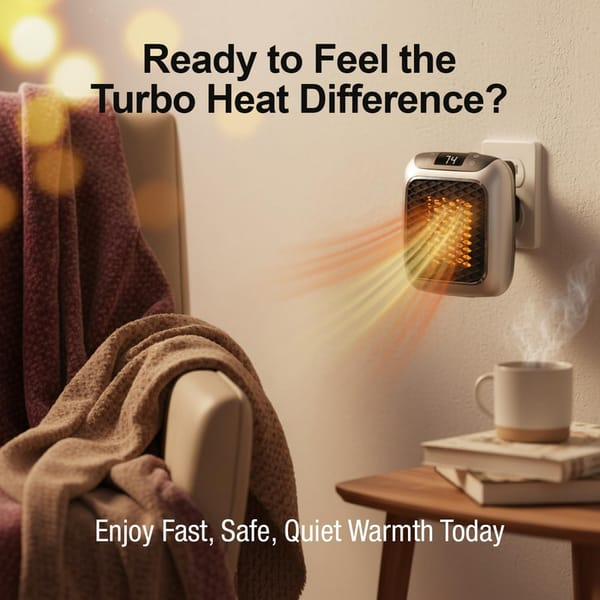 1200W Portable PTC Ceramic Space Heater