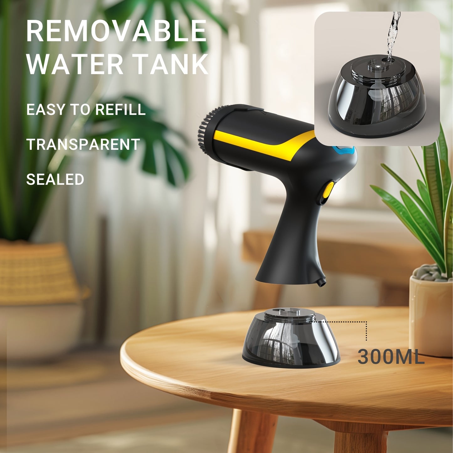 1500W Electric Steam | Fast Heat Pump Steam De-wrinkle Machine