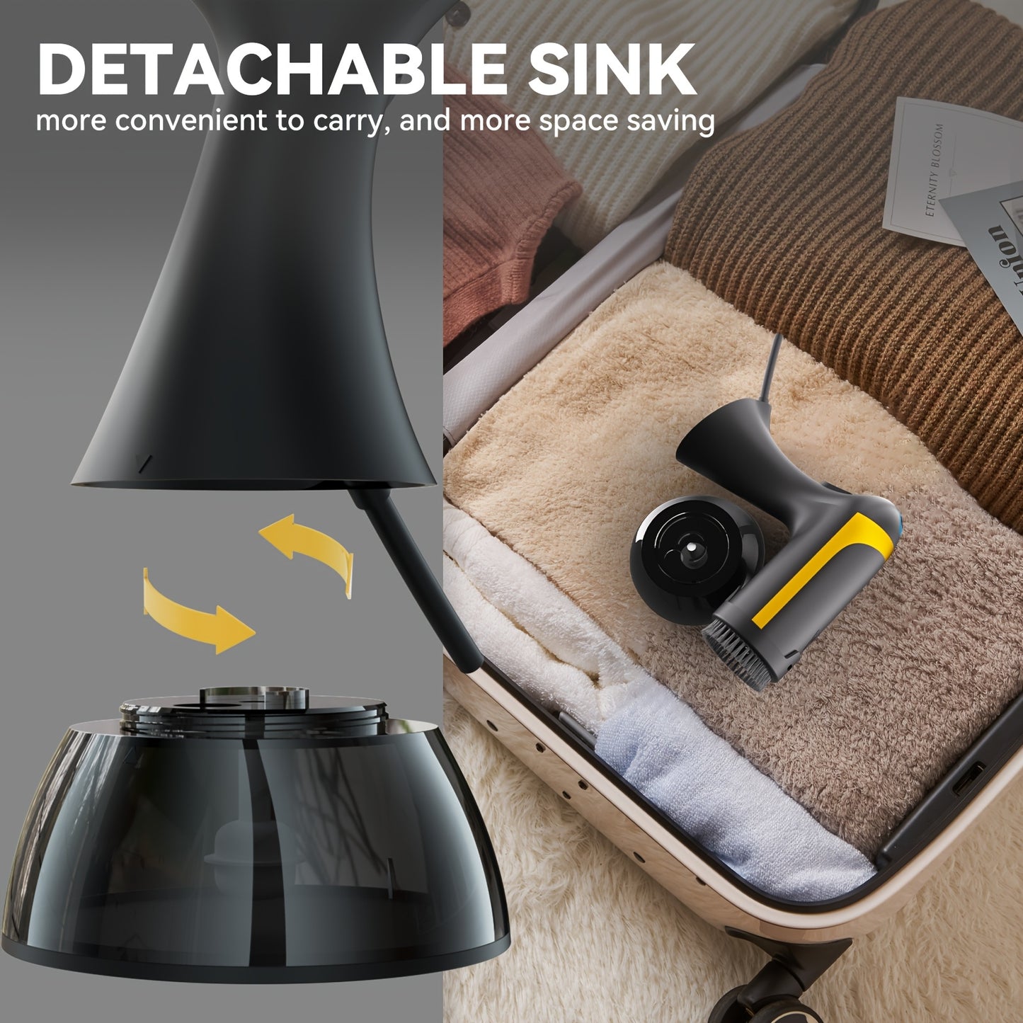 1500W Electric Steam | Fast Heat Pump Steam De-wrinkle Machine