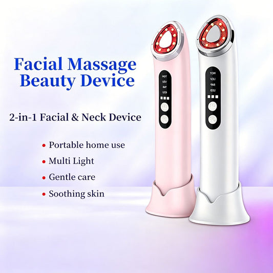 7-Color LED Face Lift Device - Pink 160mm