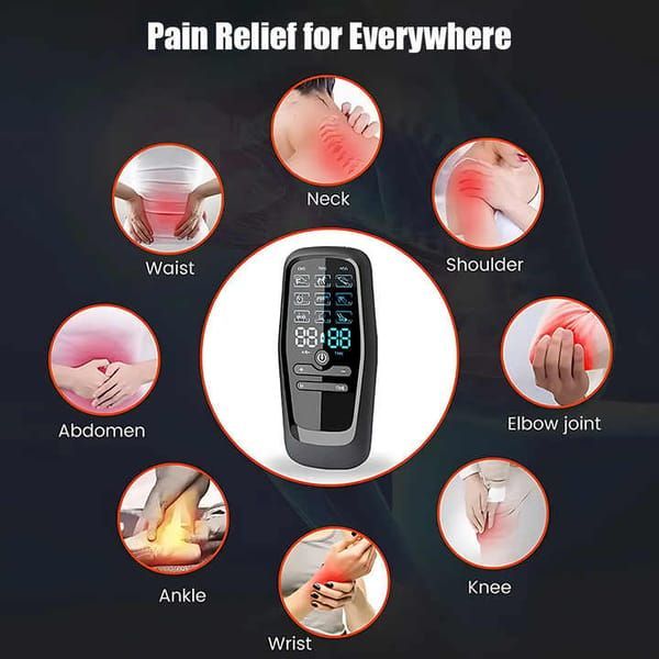EMS/TENS Massager Muscle Relief Pain Relief Three-In-One Technology Adjustable