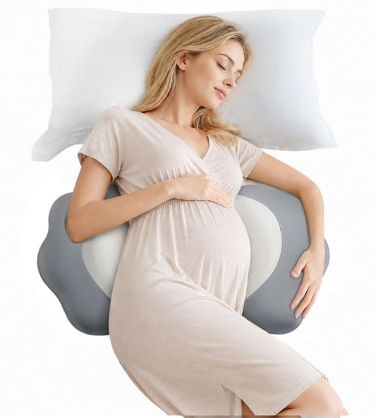 Pregnancy Support Pillow - grey - 31.5in x 15in