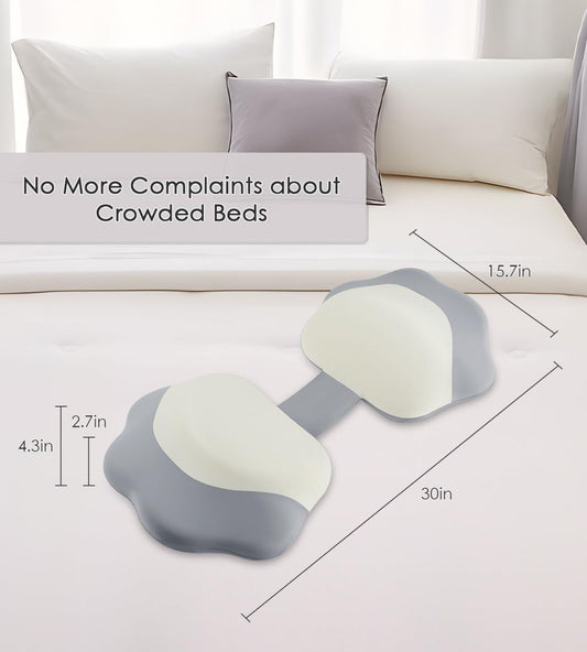 Pregnancy Support Pillow - grey - 31.5in x 15in