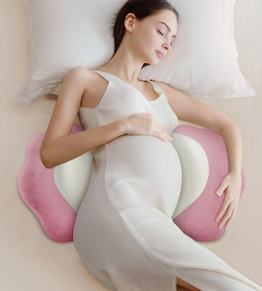 Pregnancy Support Pillow - pink - 31.5in x 15in