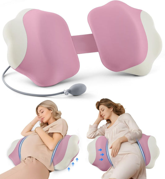 Pregnancy Support Pillow - pink - 27.5in x 15.7in