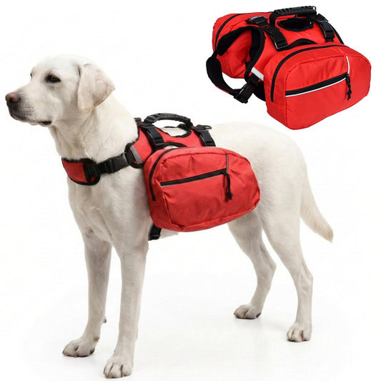 Dog Harness Storage Bag - Red L
