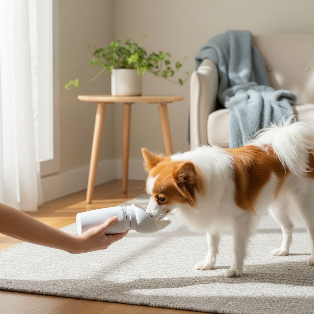 Portable Dog Water Bottle - Blue