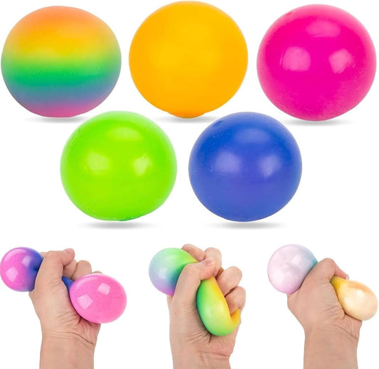 5 PCS Color Changing TPR Stress Balls