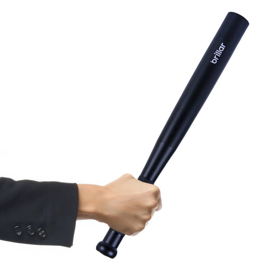 Brillar Aluminium Torch - Black - 35cm