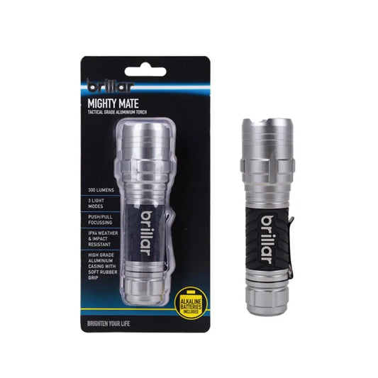 Brillar Mighty Mate LED Flashlight - 300 Lumen