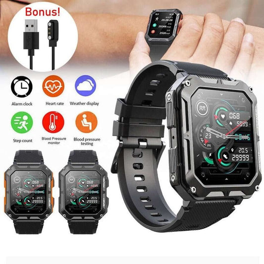 Njord Gear Rugged Smartwatch - Black