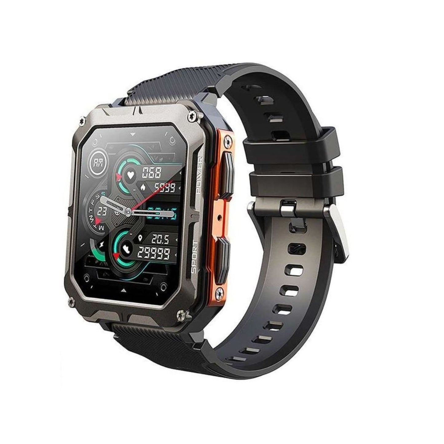 Njord Gear Rugged Smartwatch - Orange