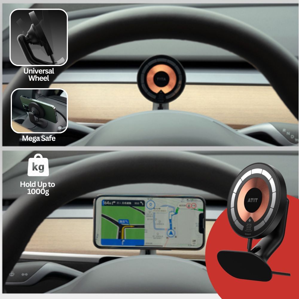 Tesla Model 3/Y Magnetic Phone Charger