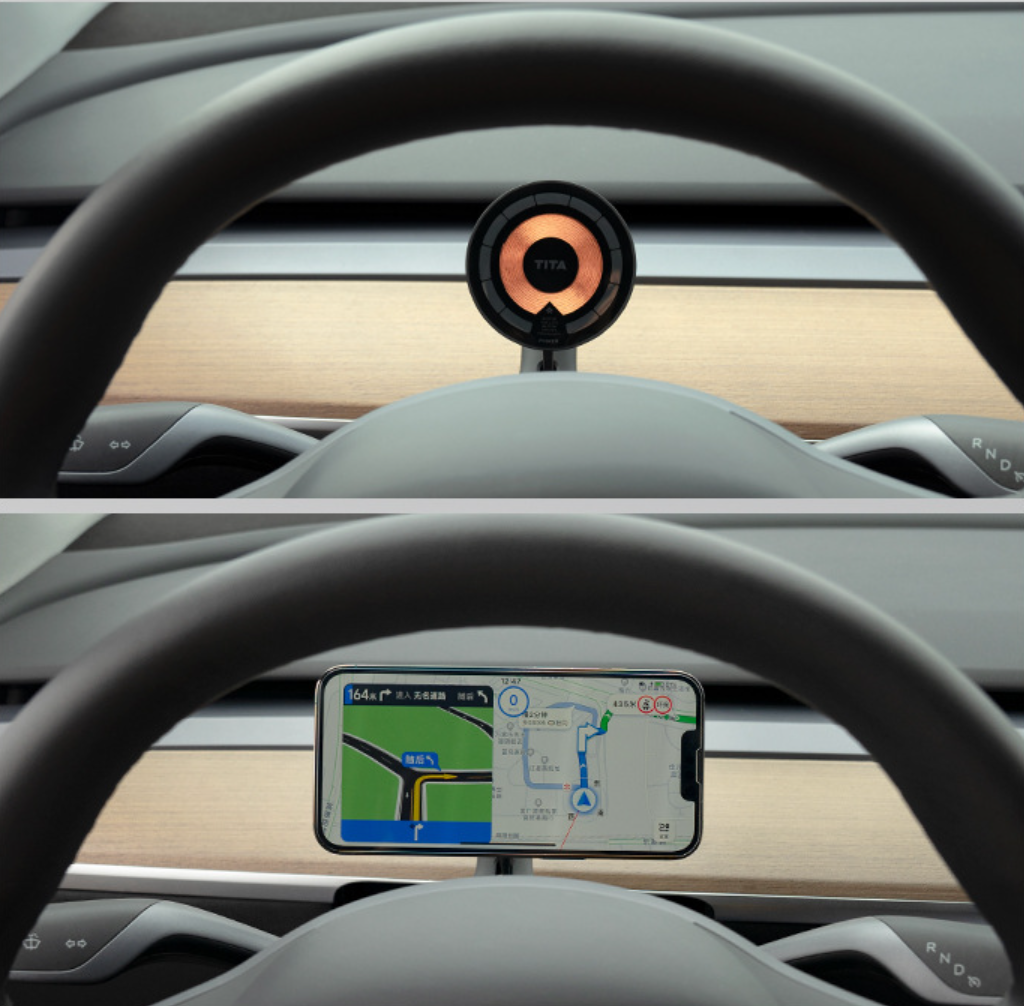Tesla Model 3/Y Magnetic Phone Charger
