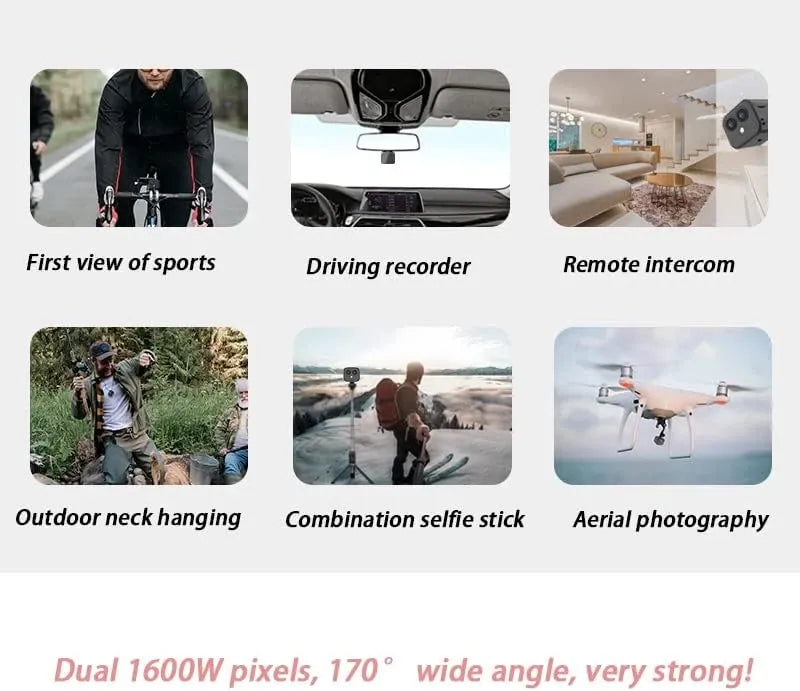 Mini 4K WiFi Security Camera