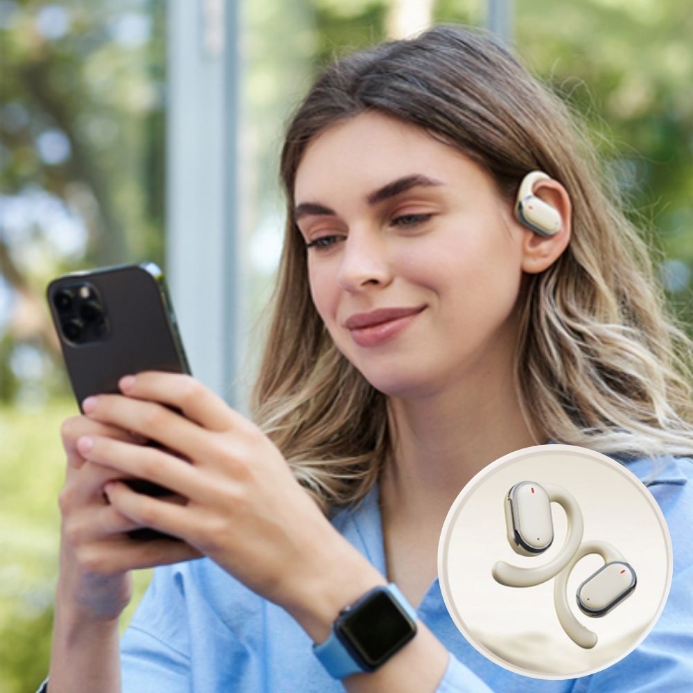Bluetooth 5.3 Wireless Earbuds - White